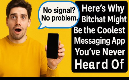 No Signal No Problem Here's Why Bitchat Might Be the Coolest Messaging App You've Never Heard Of